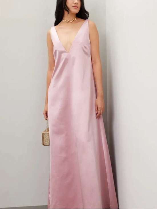 STAUD Dresses & Skirts - Staud Teagan V-Neck Maxi Dress
